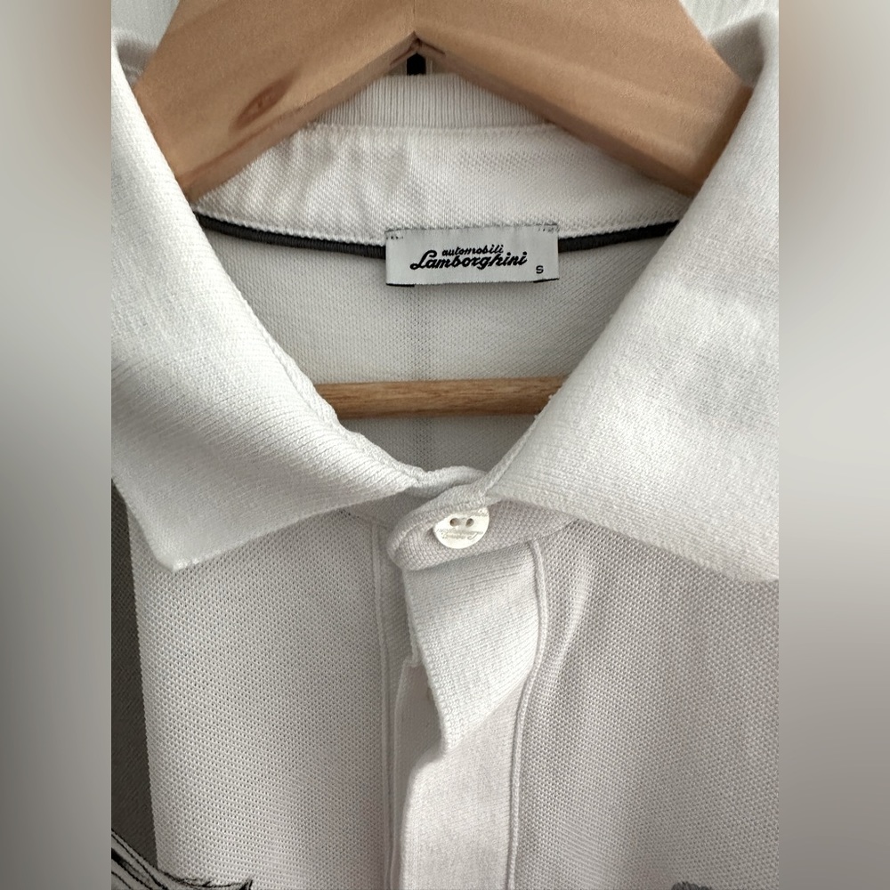 Automobile Lamborghini men’s Polo - Picture 3 of 7